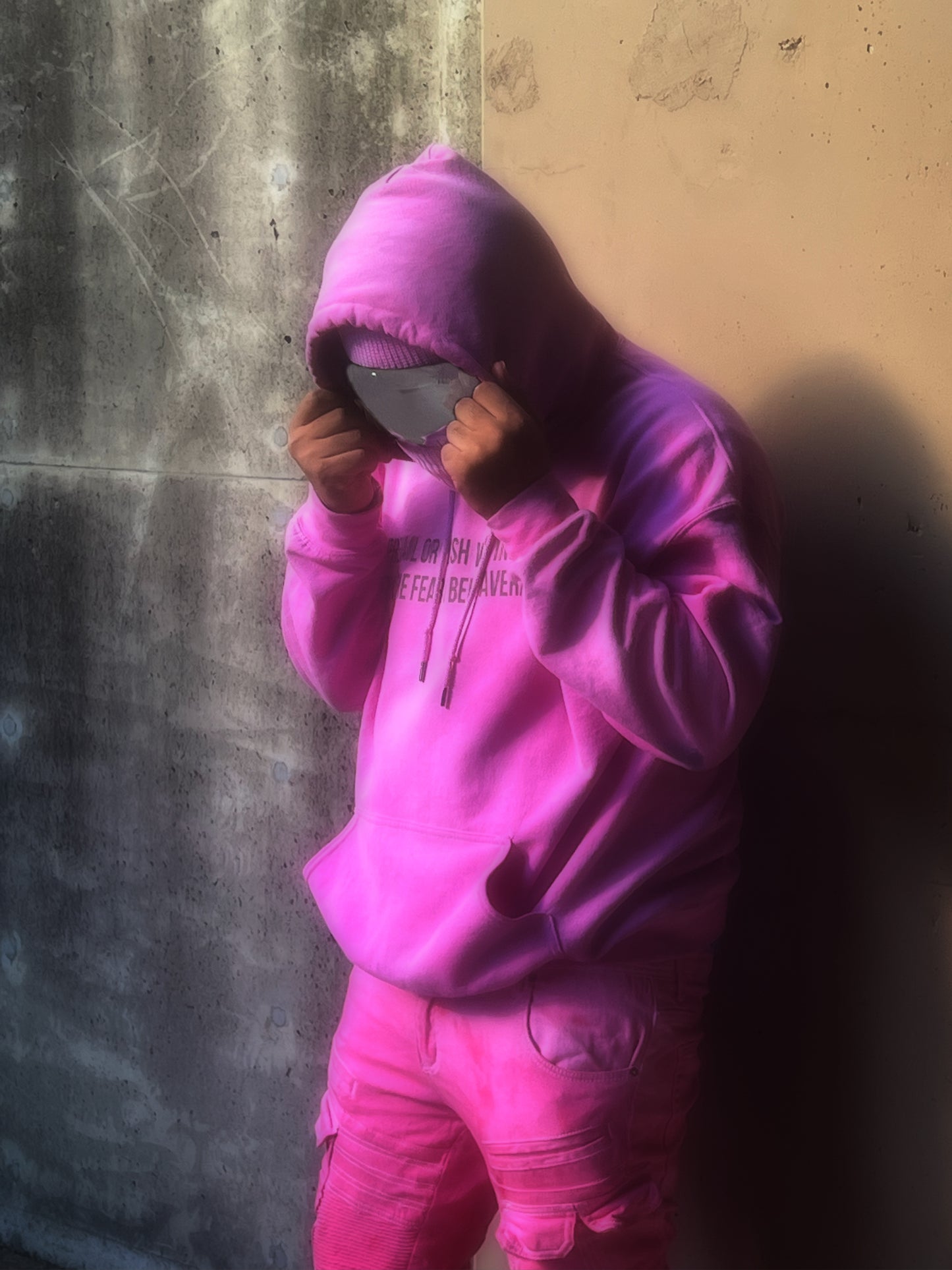 Pink Color changing hoodie