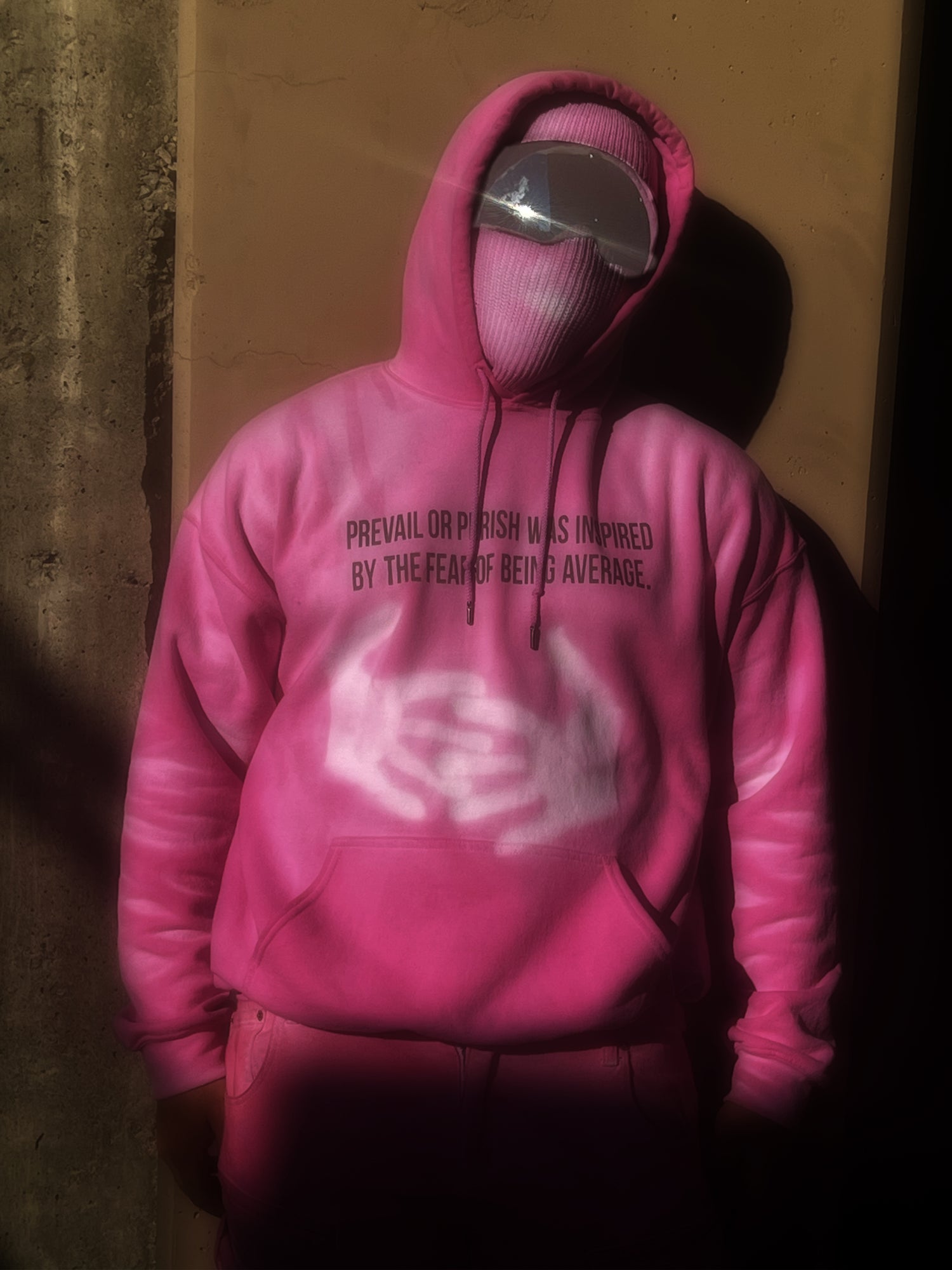 Pink Color changing hoodie – Prevail or Perish